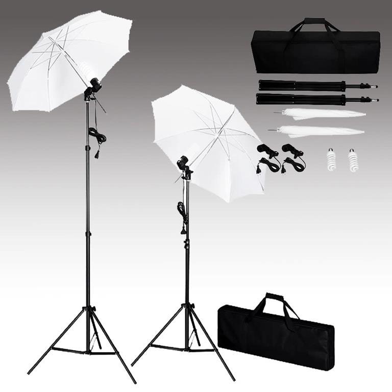 VidaXL Kit Portafondali Regolabili Con Aste Telescopiche - Altezza 75-210 Cm, Larghezza 155-300 Cm - Supporti In Alluminio + Borsa