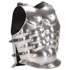 Vidaxl Corazza Per Armatura Soldato Romano Larp In Acciaio Argento Vidaxl Casa E Cucina Ibs