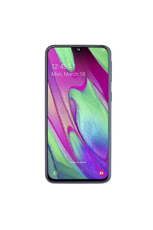 Samsung Galaxy A40 , Black, 5.9, Wi Fi 5 (802.11ac)LTE Samsung Galaxy A40 , Blue, 5.9, Wi Fi 5 (802.11ac)LTE, 64GB
