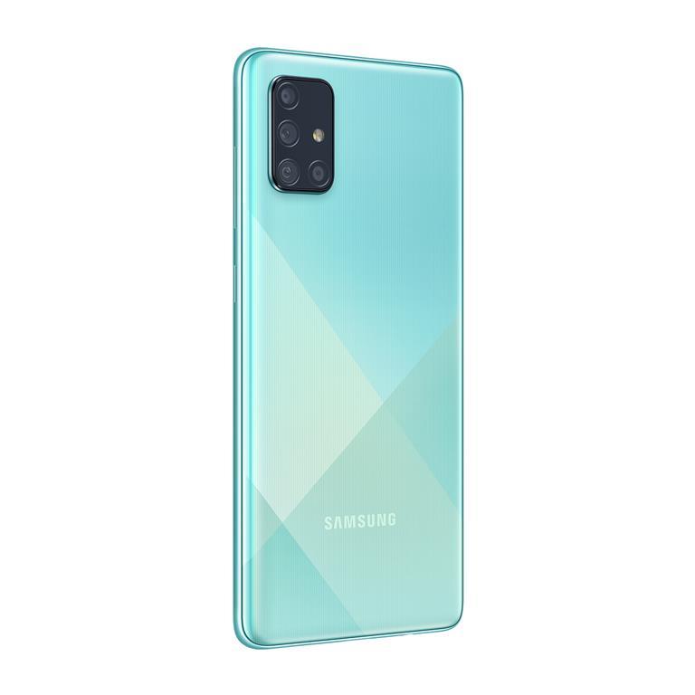 samsung a71 in blue colour