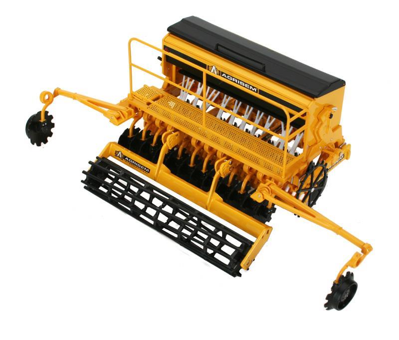 Replicagri 1/32 – Charrue Combinée Agrisem Combipilow – Modèle Agricole Miniature, REPLI026