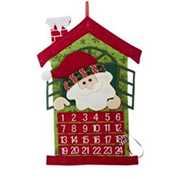Idee regalo Calendario Avvento Tess Casetta Babbo Rss/vrd 61cm Selezione Vertecchi