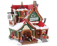 Idee regalo The Elf Workshop, B/O (4.5V) Cod. 75291 Lemax