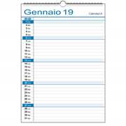 Cartoleria Calendario 2019 FAMIGLIA o LAVORO per 1 persone Calendari.it