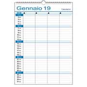 Cartoleria Calendario 2019 FAMIGLIA o LAVORO per 4 persone Calendari.it