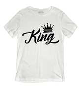 Idee regalo T-Shirt Uomo Bianca Tee131 Tg Xxl King Age Print