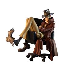 Giocattolo Creator X Lupin The 3rd Zenigata Pvc Statue Anime Manga Banpresto