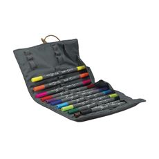 Cartoleria Pennarello Online doppia punta Calli.Brush. Scatola 11 colori Online