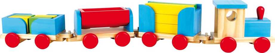 Giocattolo Treno Cubetti 1181 Giocattoli Da Trainare E Spingere
