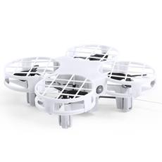 Giocattolo Drone Telecomandato Wifi Usb Bianco 146136 Bianco BigBuy Tech