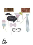 Idee regalo Photo booth Selfie 10 pezzi Ginger