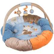 Giocattolo Tappeto con Palestrina Nattou Pouf Arthur & Louis Zebra