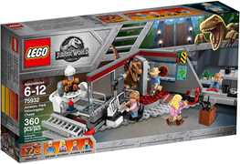 Giocattolo LEGO Jurassic World (75932). Jurassic Park Velociraptor Chase Set Esclusivo Lego