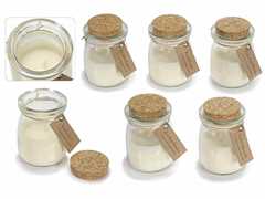 Idee regalo Candele Profumate In Barattolo Di Vetro Con Tappo Gruppo Maruccia