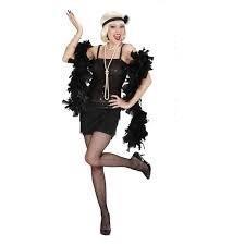 Idee regalo Costume Vestito Charleston Nero Donna S Widmann