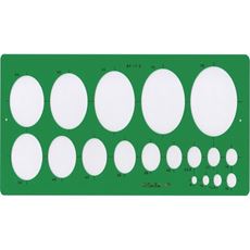 Cartoleria Maschera Ellissi 3:2 Da Mm8 A Mm75 Pvc Standardgraph