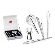 Idee regalo Giannini Set Cocktail Happy hour cinque pezzi inox Giannini