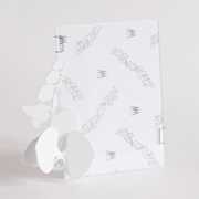 Idee regalo Arti e Mestieri Portafoto orchidea grande bianco Arti e Mestieri