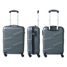 Idee regalo Trolley 20" Gmv Valigia Rigida Bagaglio A Mano Abs Fumo GianMarco Venturi
