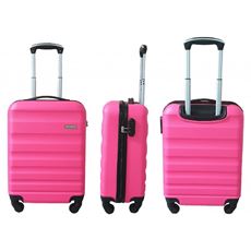 Idee regalo Trolley 20" Gmv Valigia Rigida Bagaglio A Mano Abs 021 - Fucsia GianMarcoVenturi