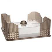 Idee regalo Baci Milano Porta Tovaglioli Wood Acrilico 20X20X7,5 Cm Chic&Zen Decoro Cucina Baci-Milano