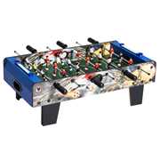 Giocattolo HomCom Mini Calcio Balilla da Tavolo in Legno MDF, 69x37x24cm