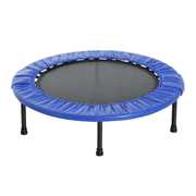 Giocattolo HOMCOM Trampolino Tappetino Elastico Fitness Pieghevole Φ96.5x22.5cm