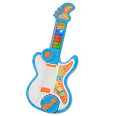 Giocattolo Homcom Chitarra Giocattolo per Bambini Trasformabile con Luci Homcom