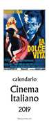 Cartoleria Calendario Artistico 13,5x34cm Carta Avorio Cinema Italiano 2019 Istituto Fotocromo Italiano